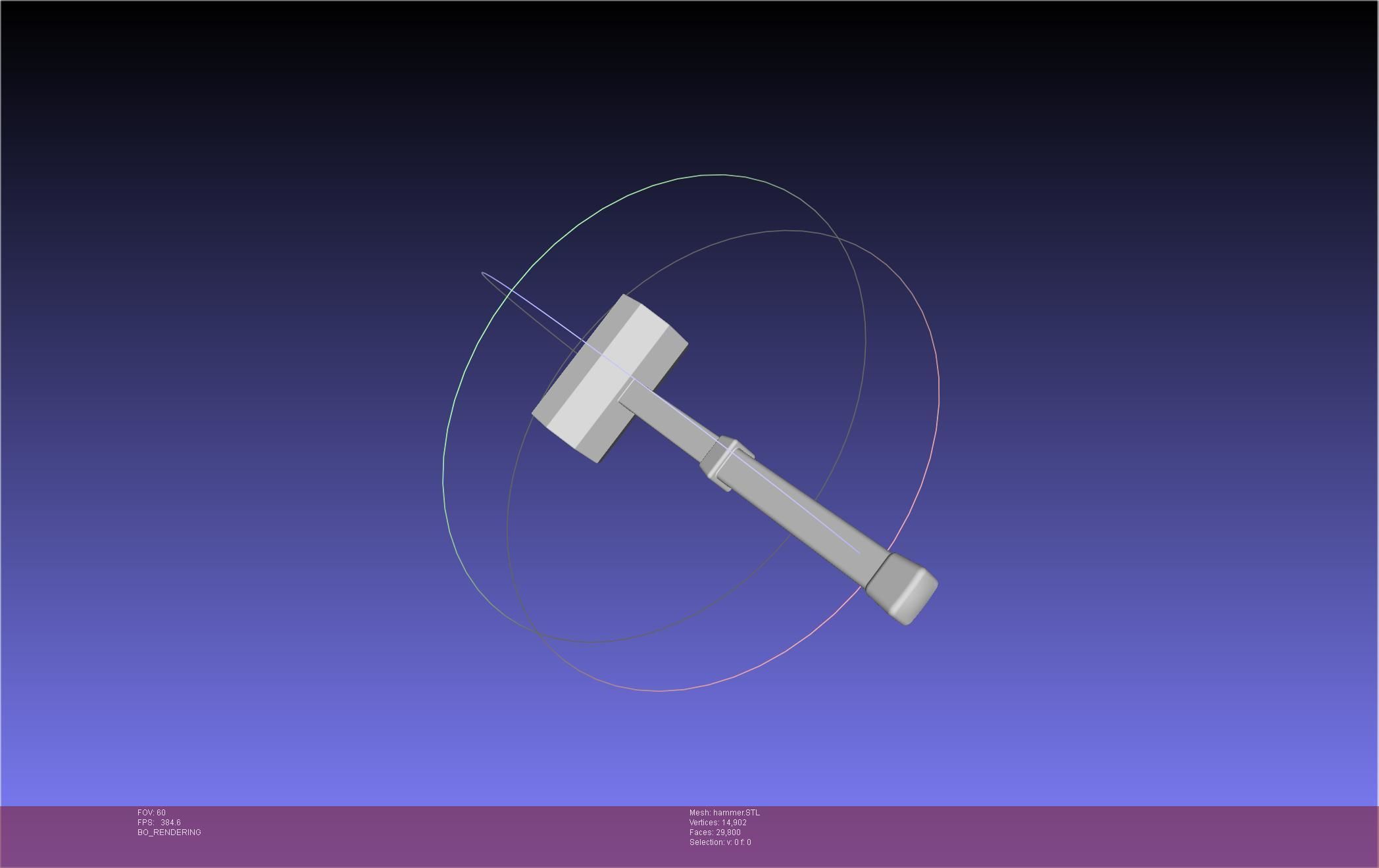 Chainsaw Man Power Small Blood Hammer 3D print model_18