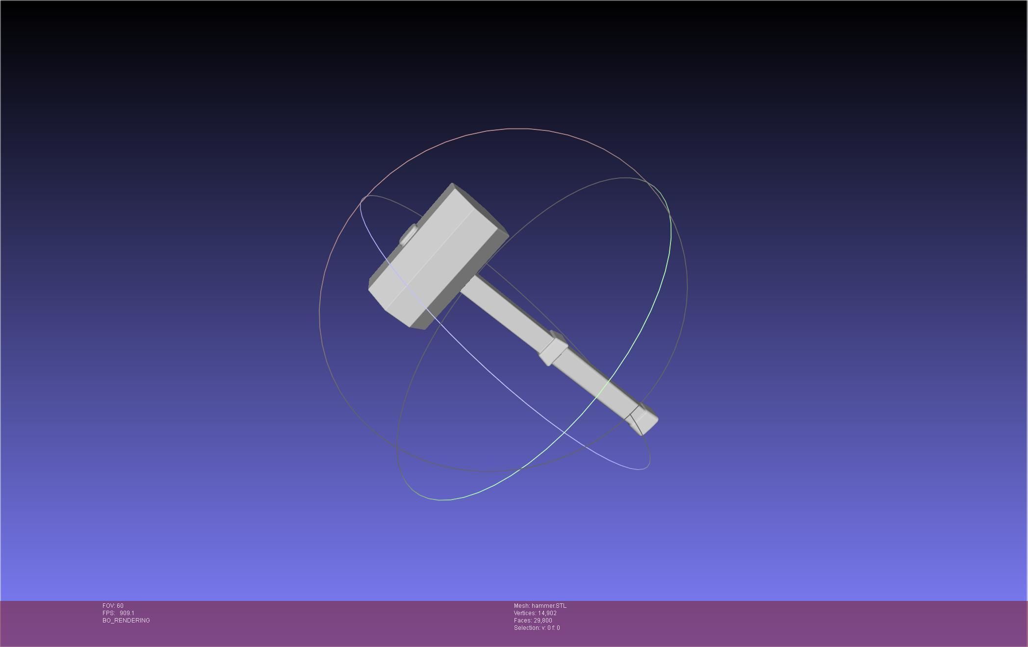 Chainsaw Man Power Small Blood Hammer 3D print model_16