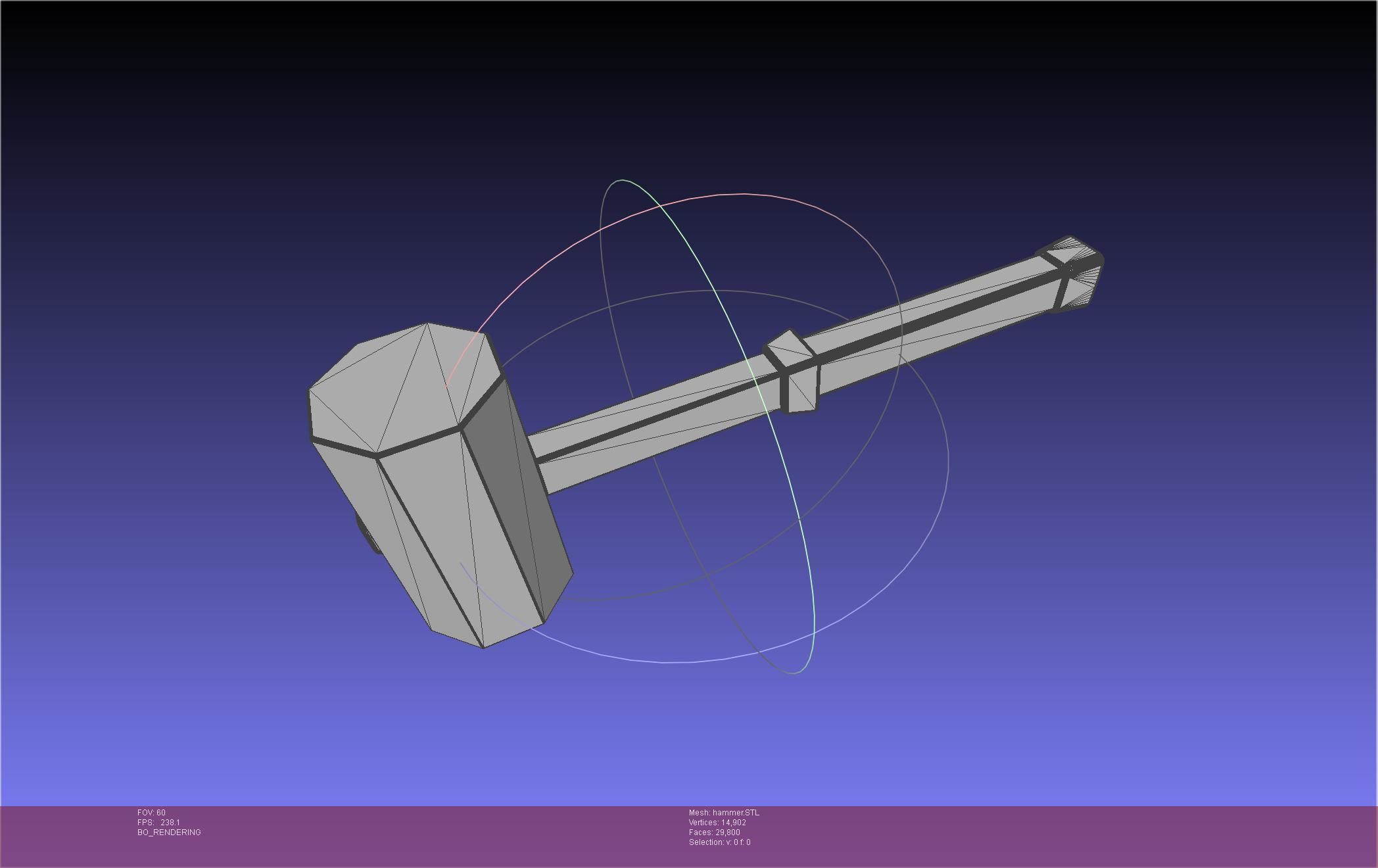 Chainsaw Man Power Small Blood Hammer 3D print model_28