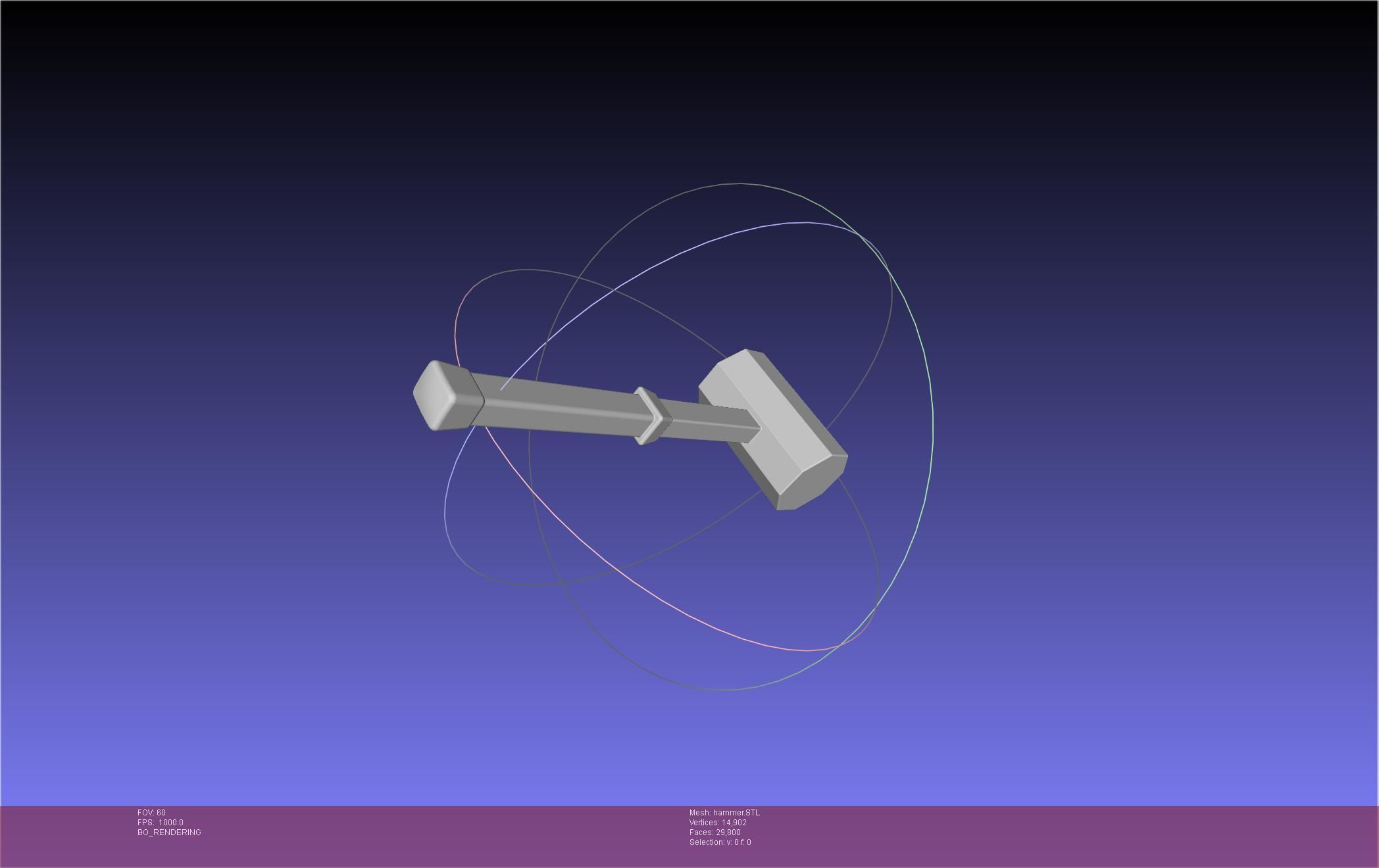 Chainsaw Man Power Small Blood Hammer 3D print model_9