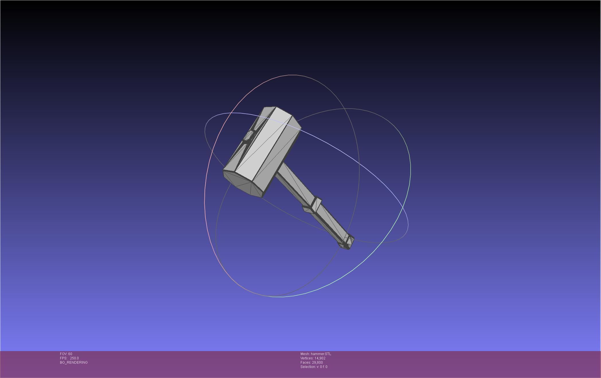 Chainsaw Man Power Small Blood Hammer 3D print model_22