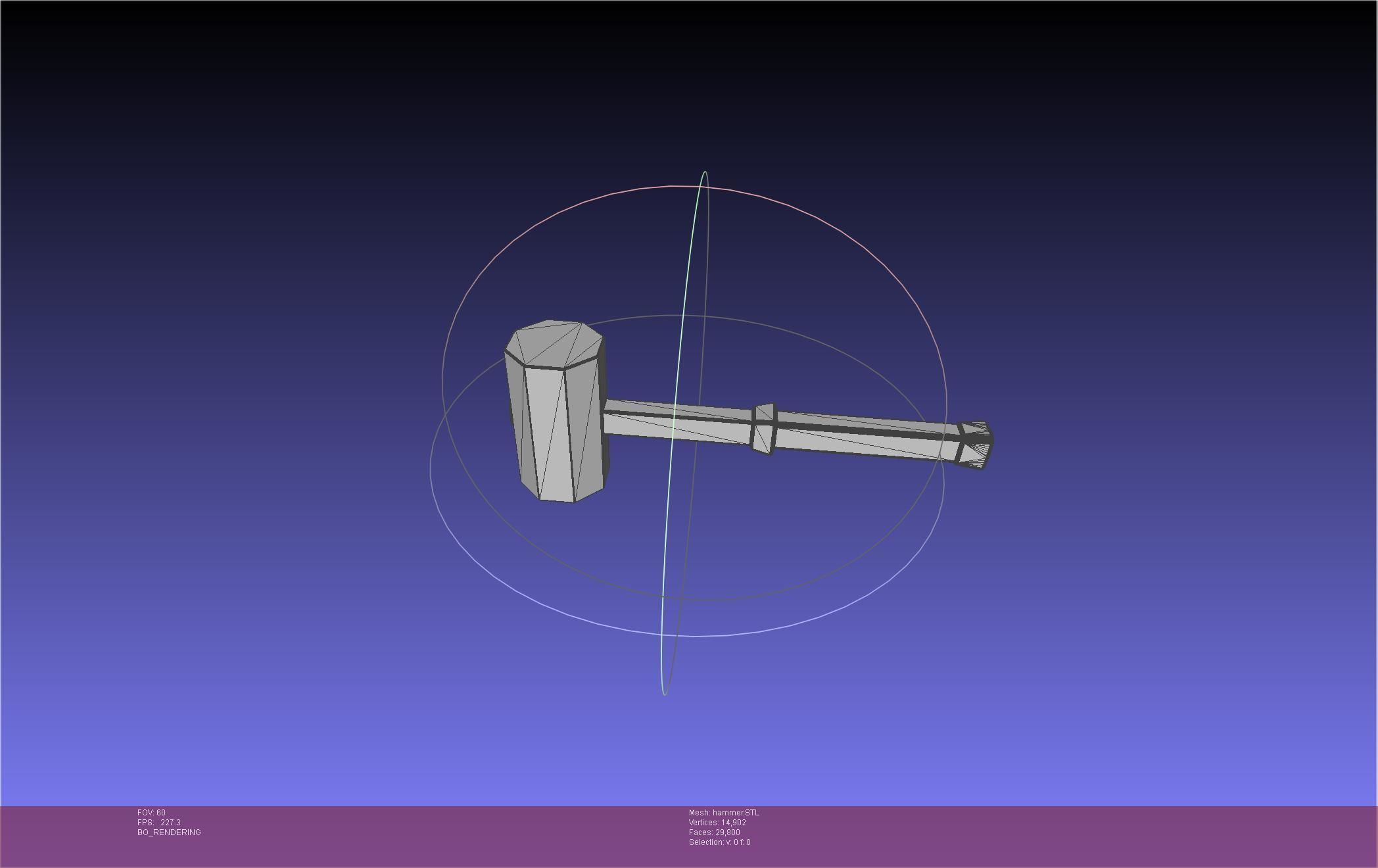 Chainsaw Man Power Small Blood Hammer 3D print model_21