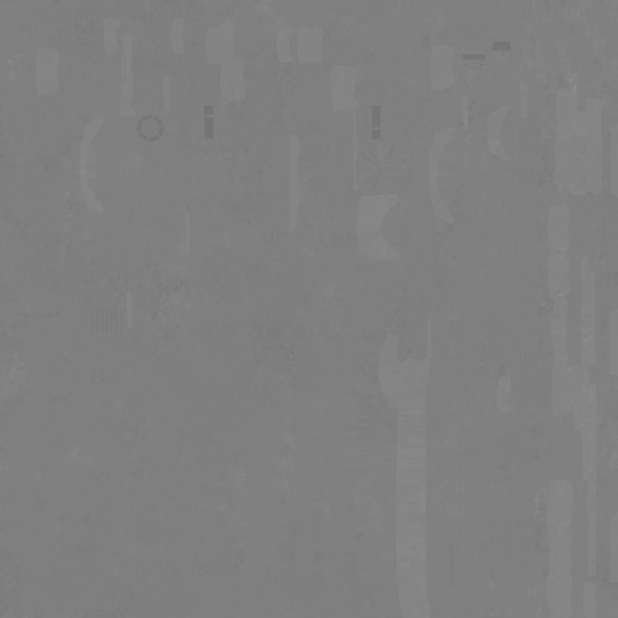 SciFi Factory A10 Abandoned - Sci Fi Exterior Design Low-poly 3D model_25