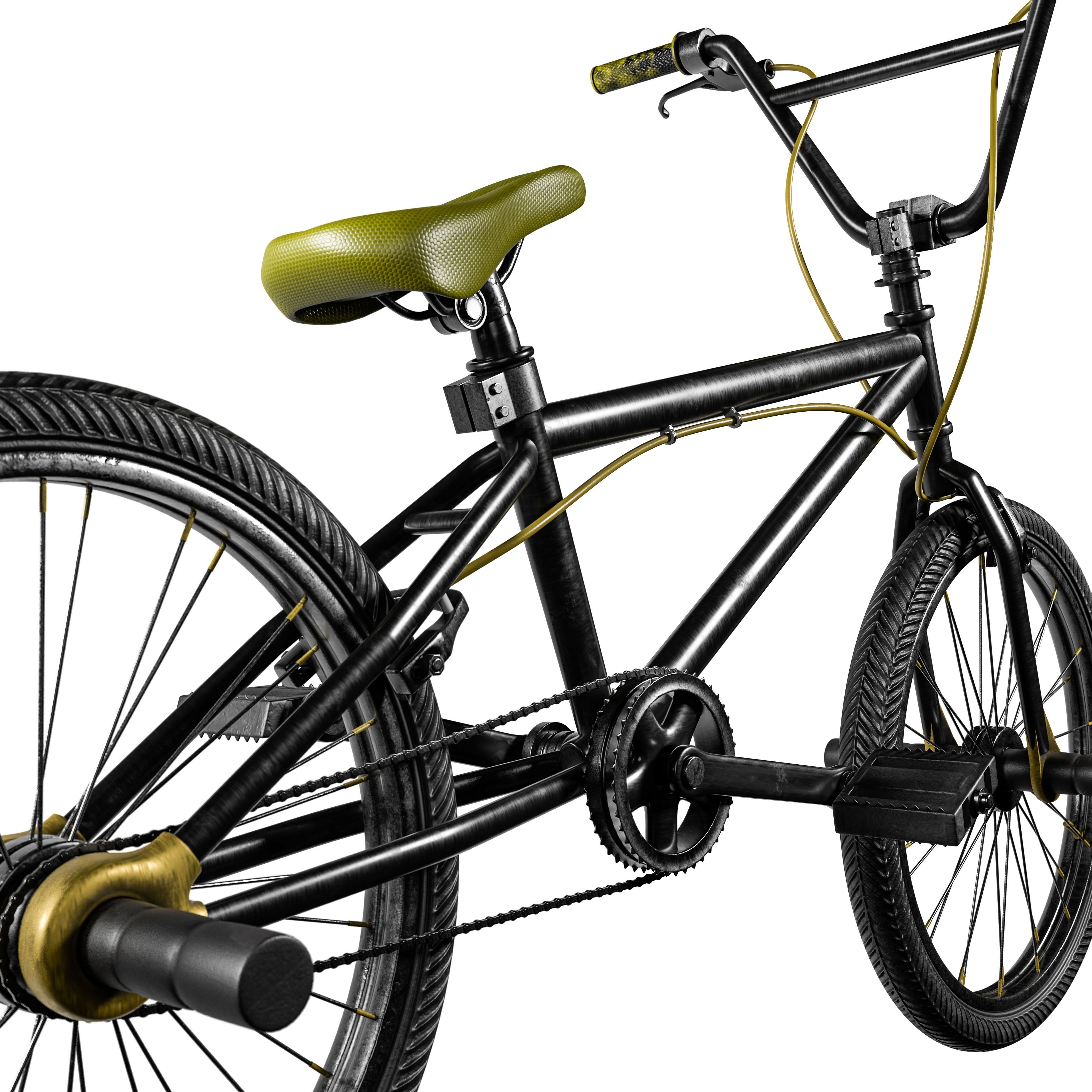 BMX Bike Superstar 3D Model Low-poly 3D model_3