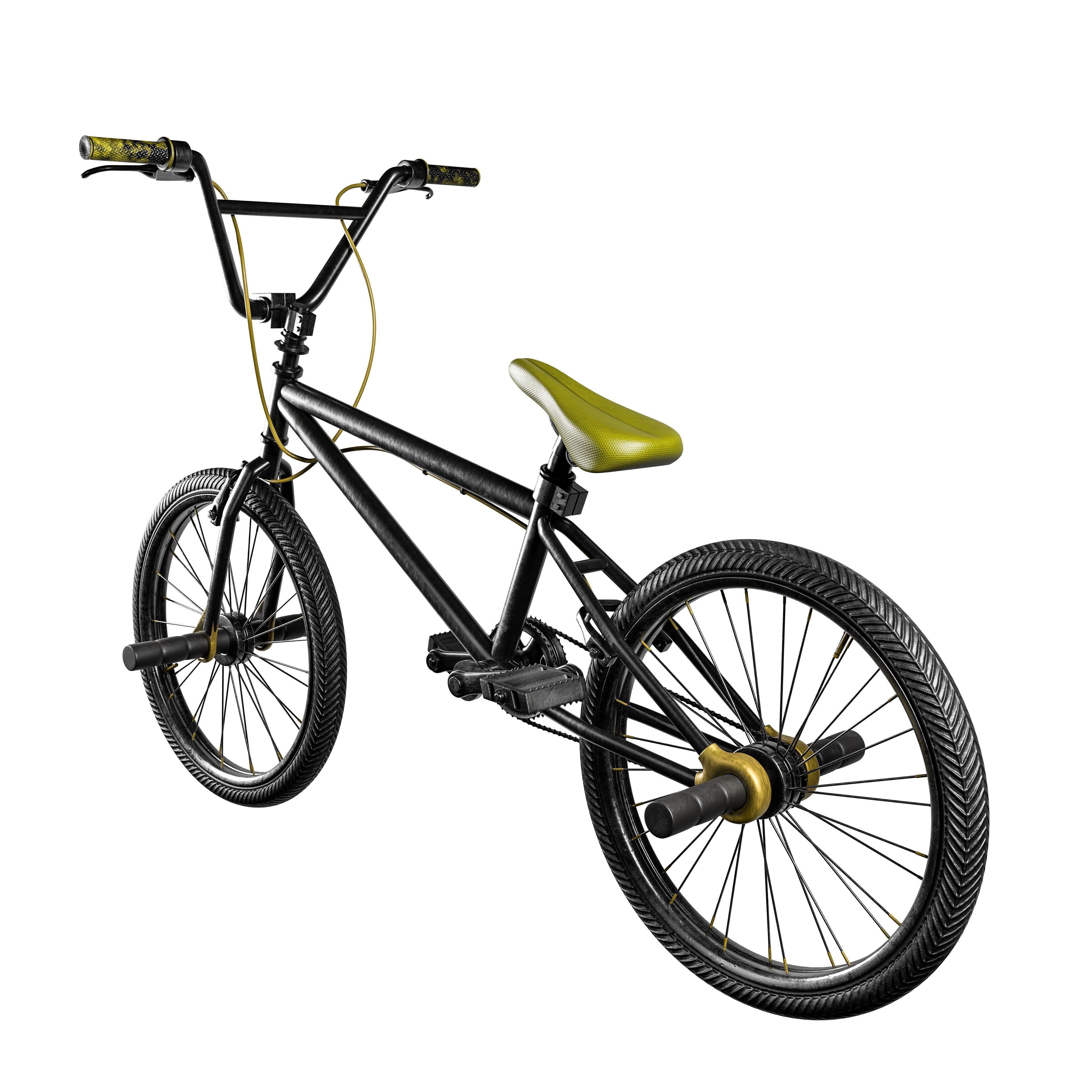 BMX Bike Superstar 3D Model Low-poly 3D model_2