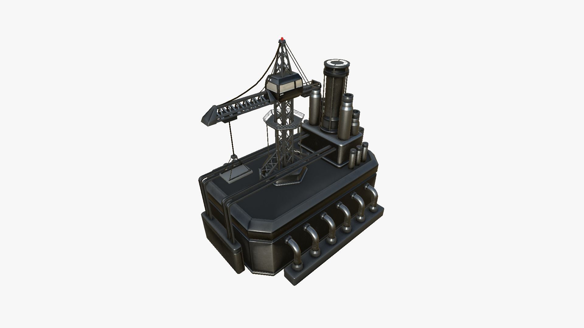 10 SciFi Factory A Collection - Sci Fi Exterior Design _59