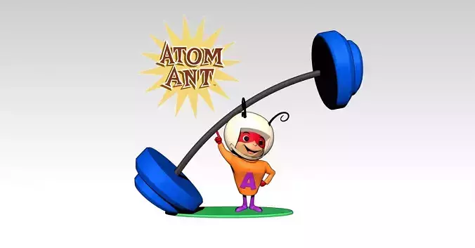 Atom Ant Formica Atomica 3D print model
