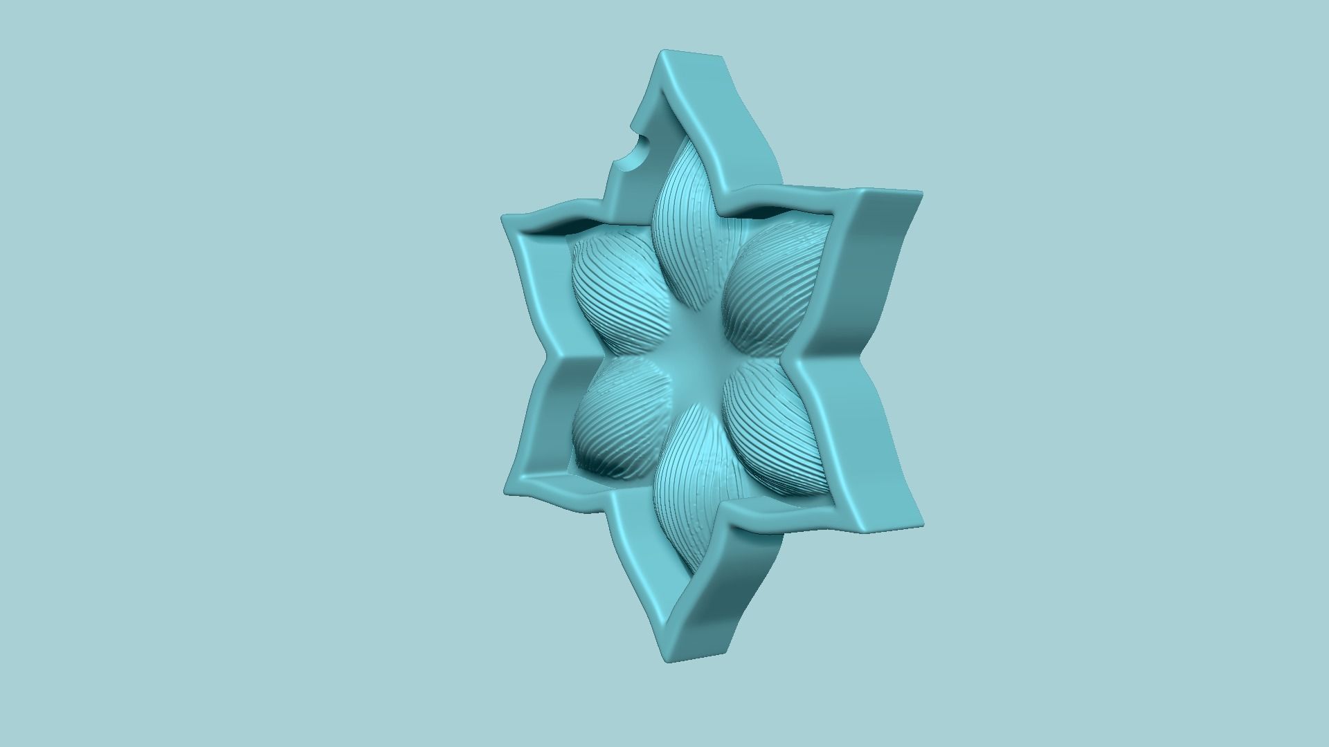 Lotus Flower Bud - Molding Arrangement EVA Foam Craft 3D print model_9