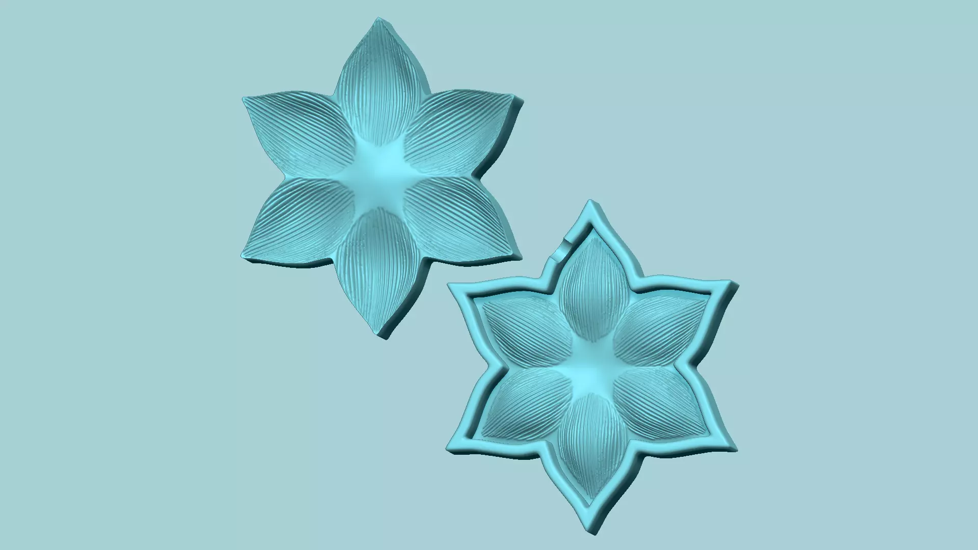 Lotus Flower Bud - Molding Arrangement EVA Foam Craft 3D print model_0