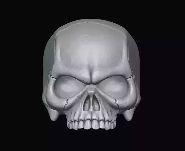 Skull Stylized 3D print model