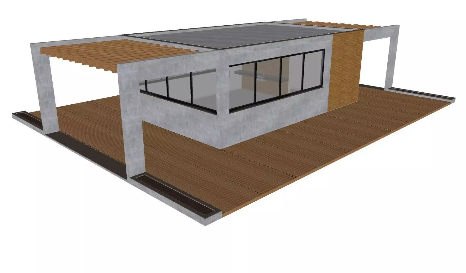 Kiosk - Bookstall - Newsstand 01 3D model