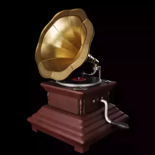 Gramaphone golden gramophone