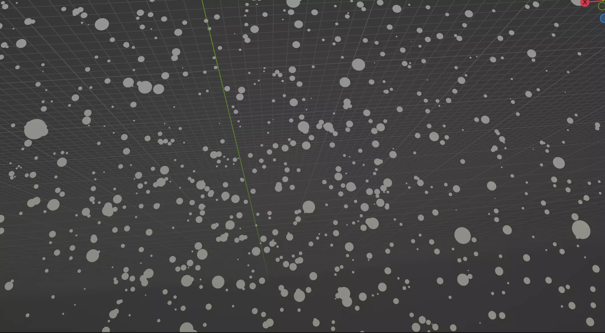 Snow Falling 3D model_0