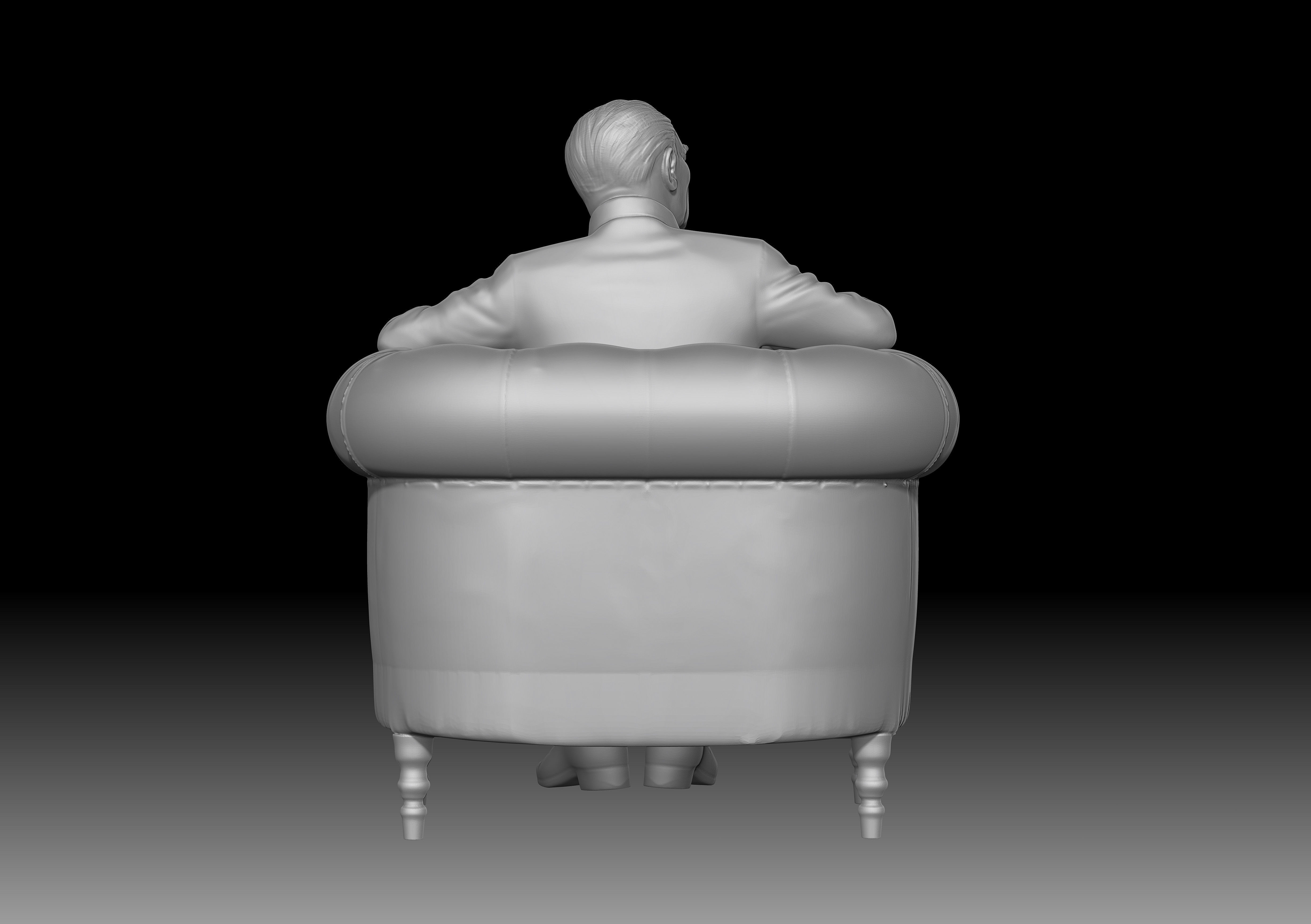 Mustafa Kemal Ataturk 3D print model_3