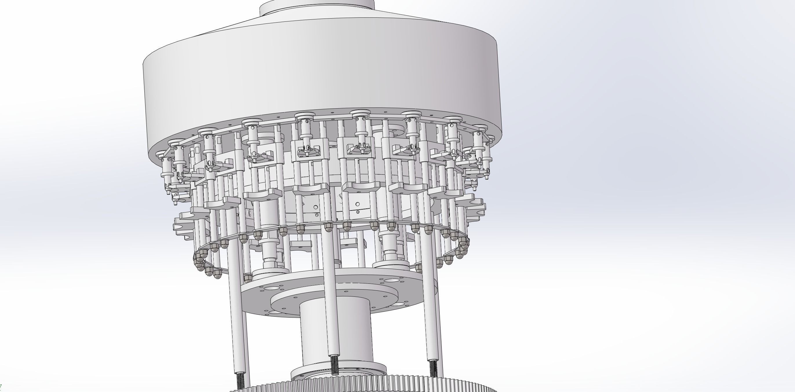 18 head rotary filling machine 3D model_8