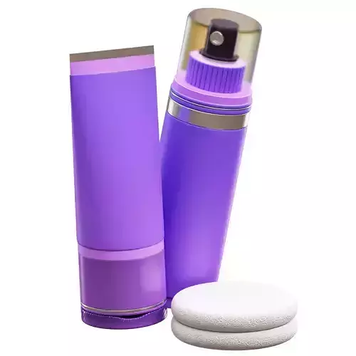 Toner 3D Icon Low-poly 3D model