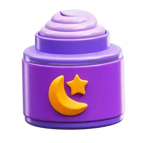 Night Cream 3D Icon