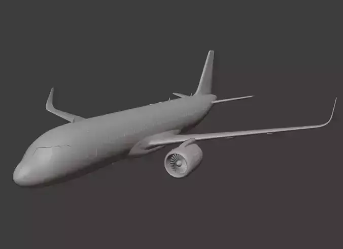 AIRBUS A320 NEO 3D print model