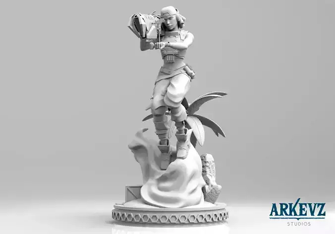 Raze - Valorant  3D print model