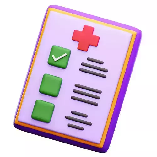 Medical Checkup 3D Icon