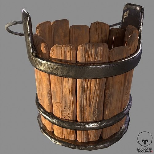 fireplace accessory Low-poly 3D model