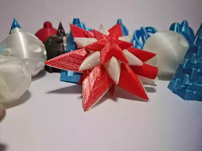 Christmas tree decor 3D print model