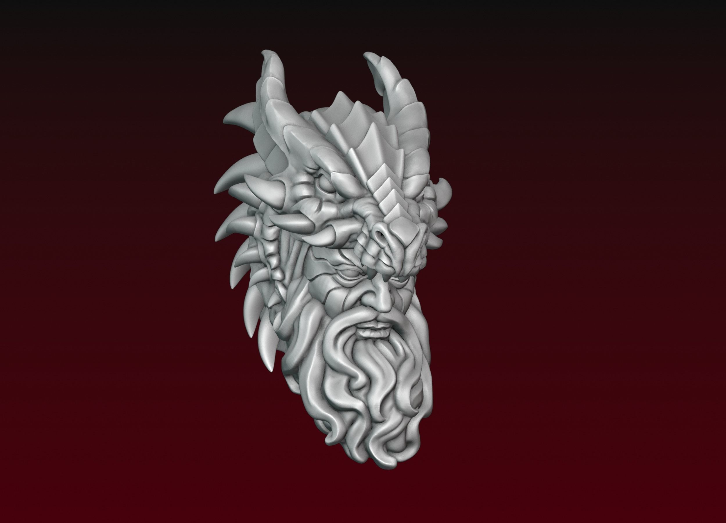 Dragon Spirit 3D print model_15