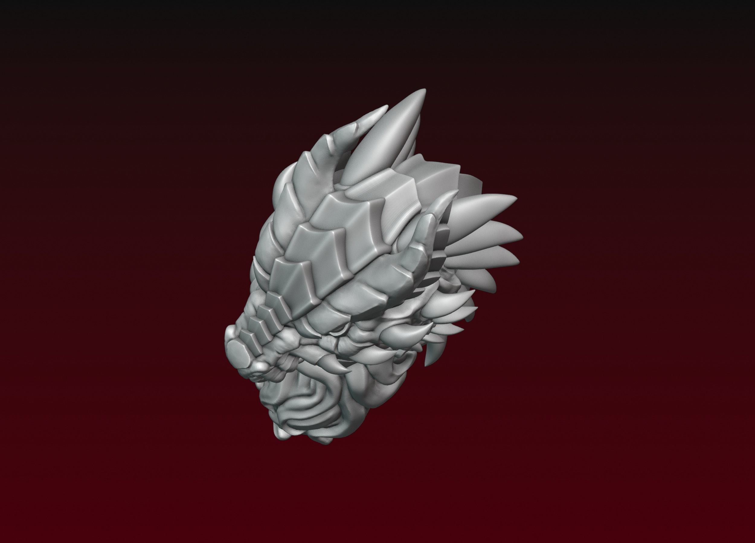 Dragon Spirit 3D print model_17