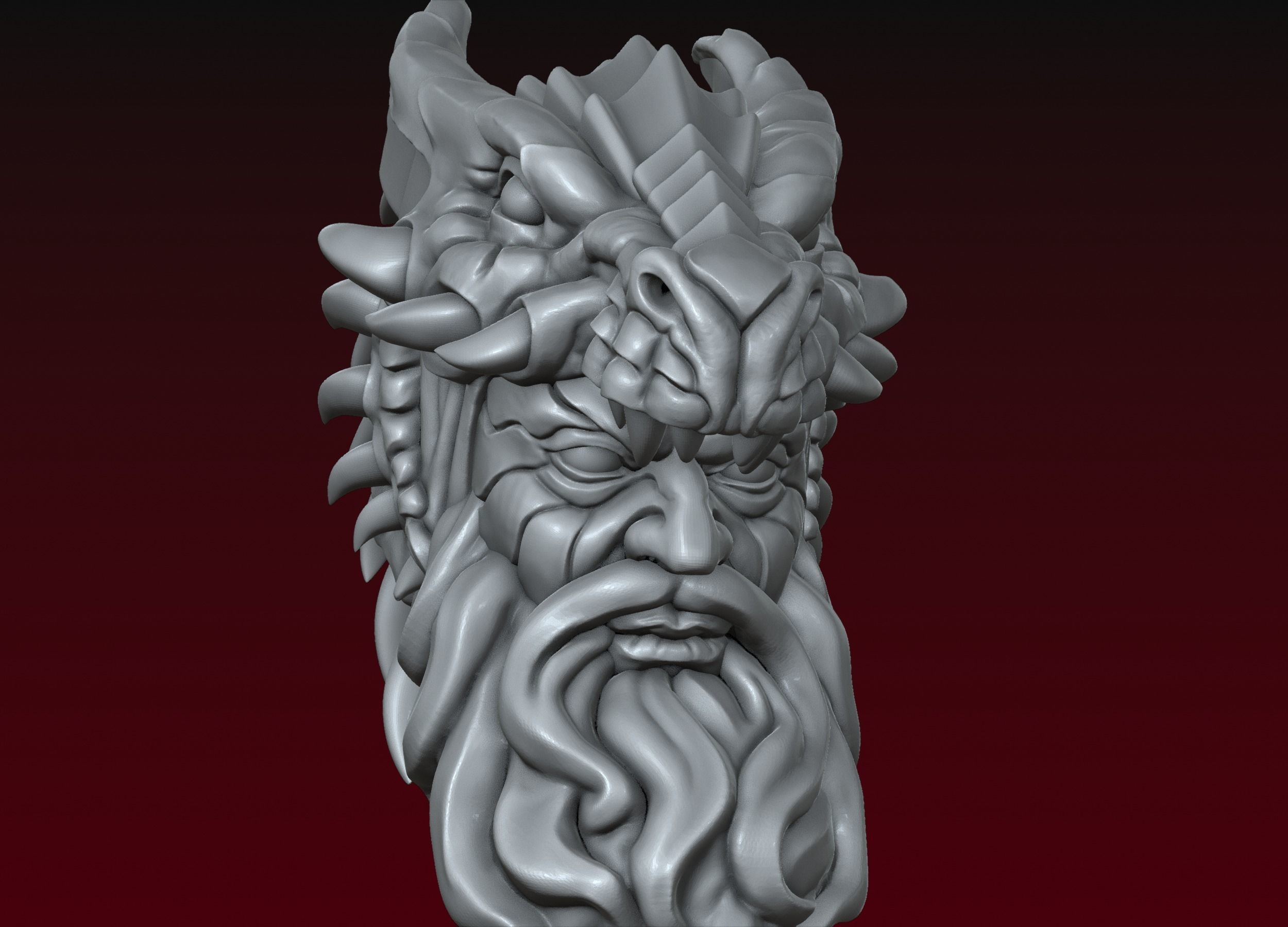 Dragon Spirit 3D print model_20