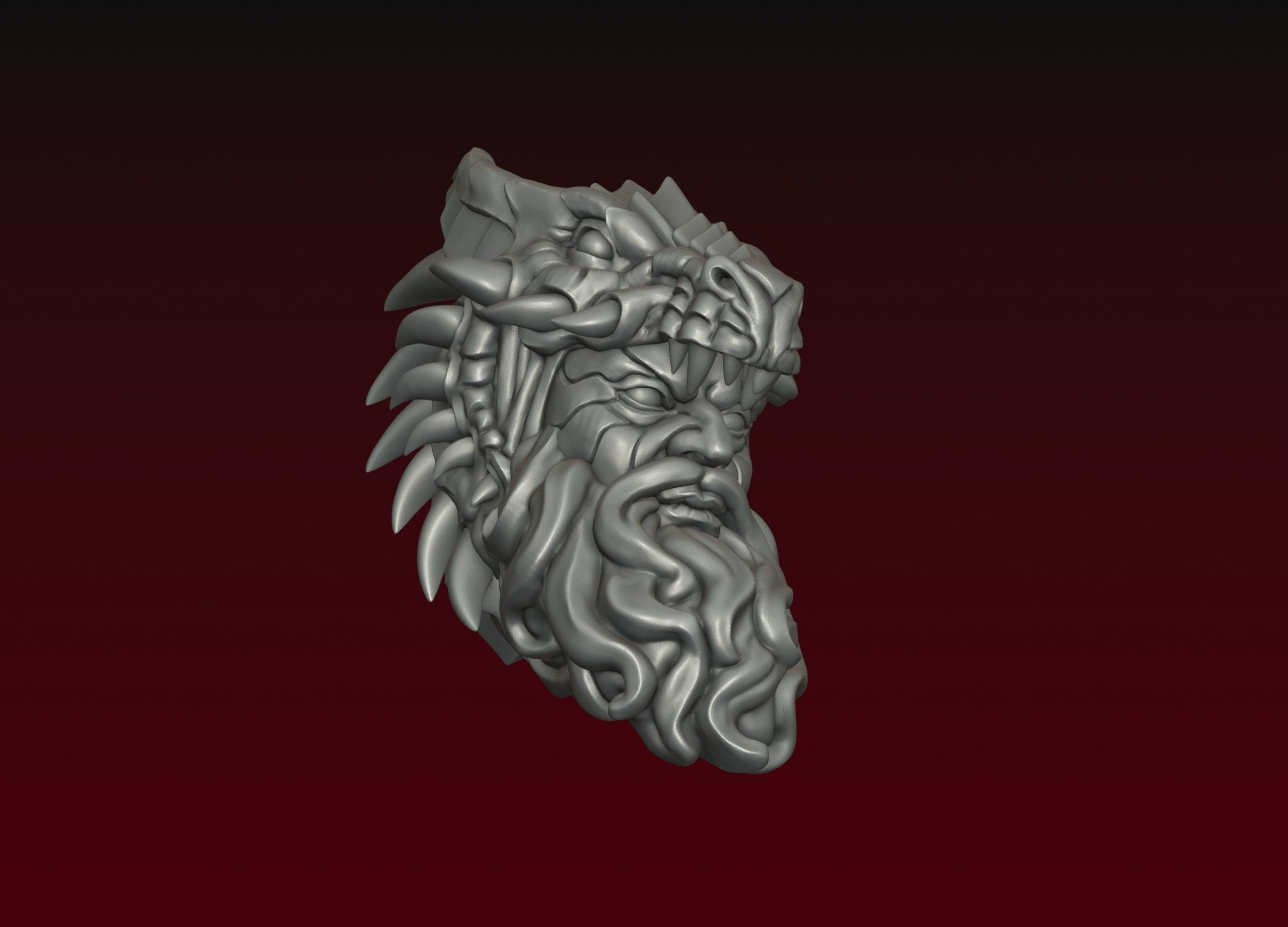 Dragon Spirit 3D print model_8