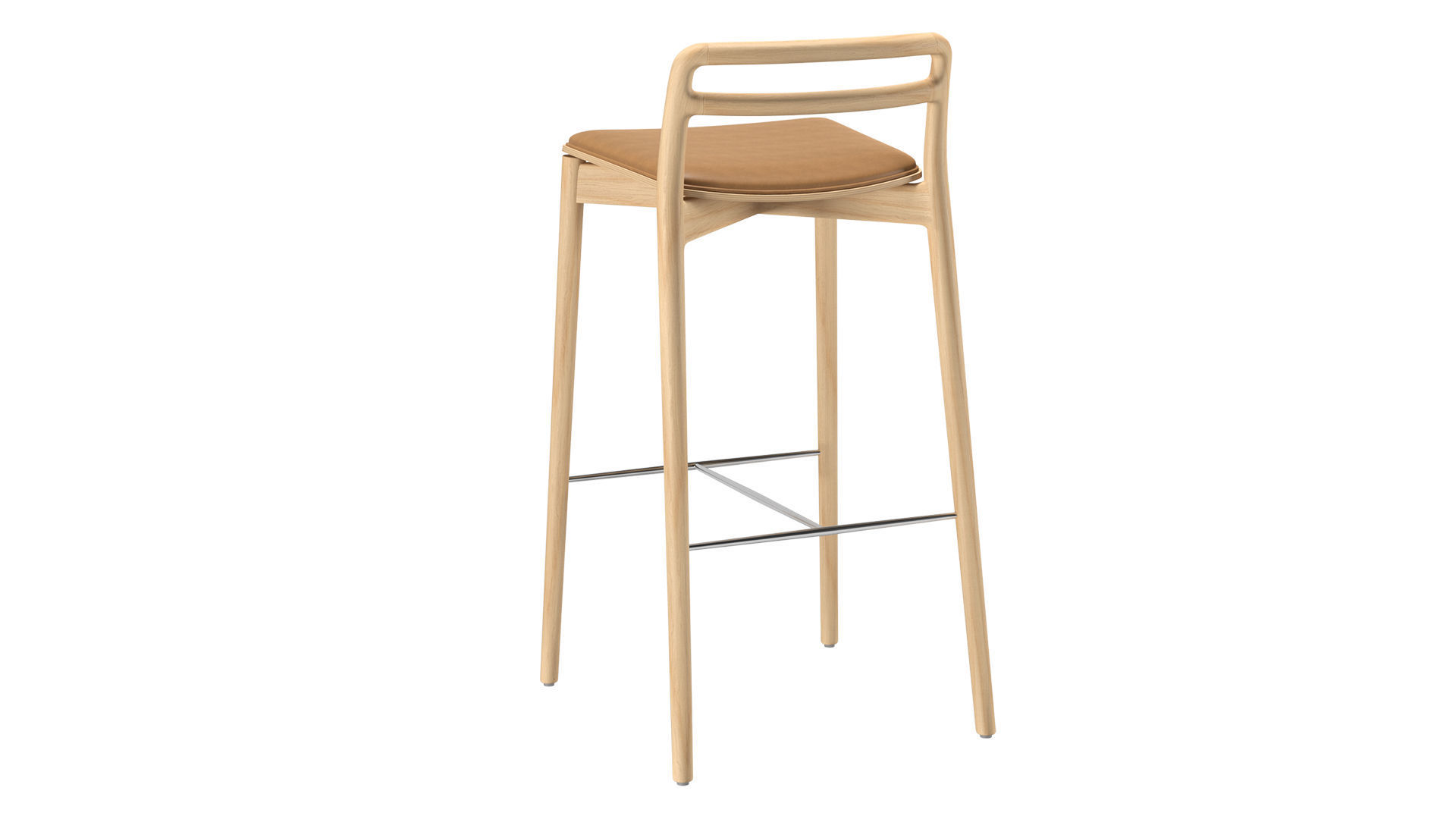 Cabin Bar Stool By VIPP 3D model_6