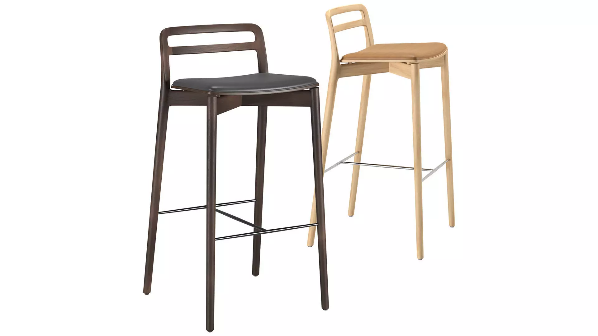 Cabin Bar Stool By VIPP 3D model_0