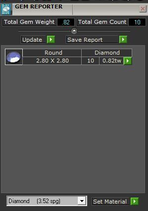 Cushion Cluster Sapphire Ring 3484 3D print model 3D print model_8