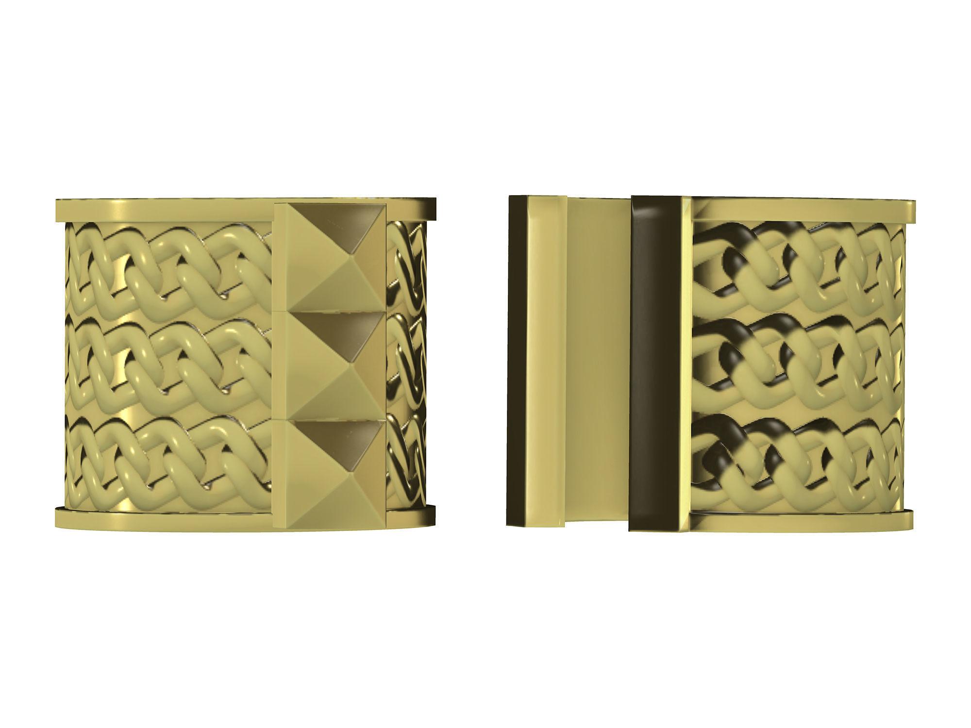 Black Cowgirl Style Fashion Outfit Hat Bracelet Top Pants Hat Low-poly 3D model_7