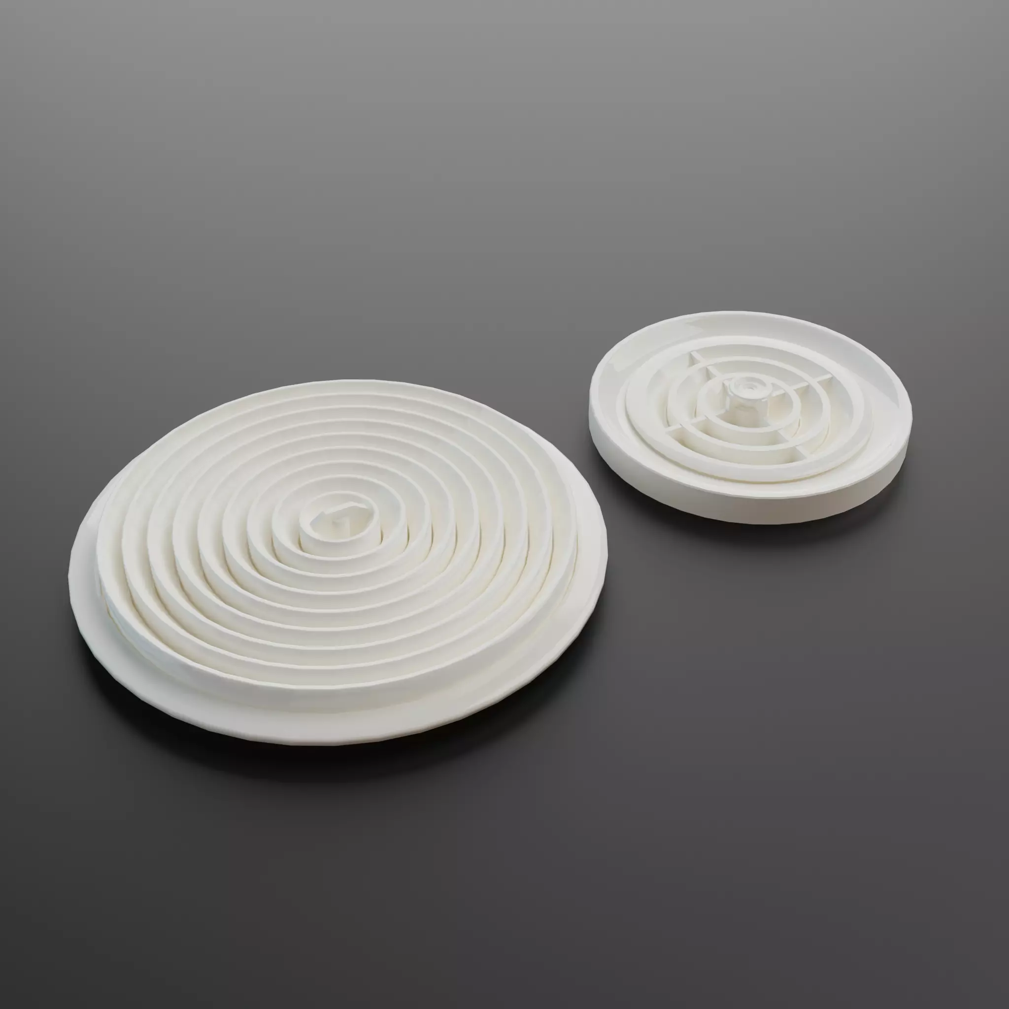 air conditioner round vent cover Free 3D model
