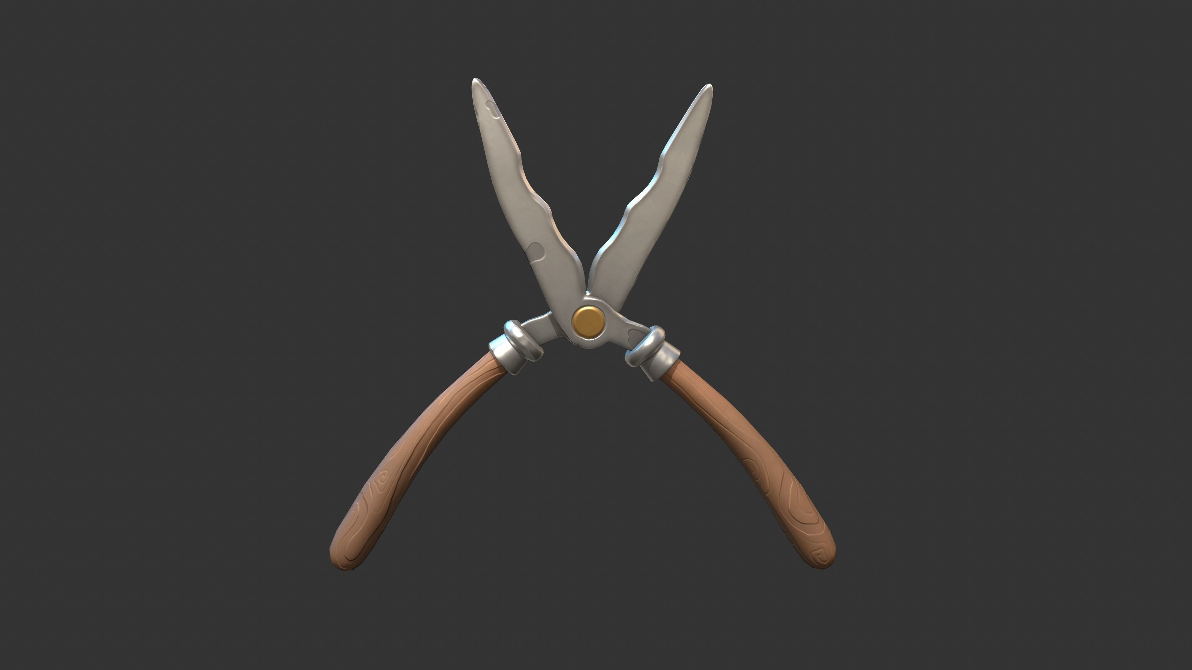 Stylized Garden Pack Low-poly 3D model_7