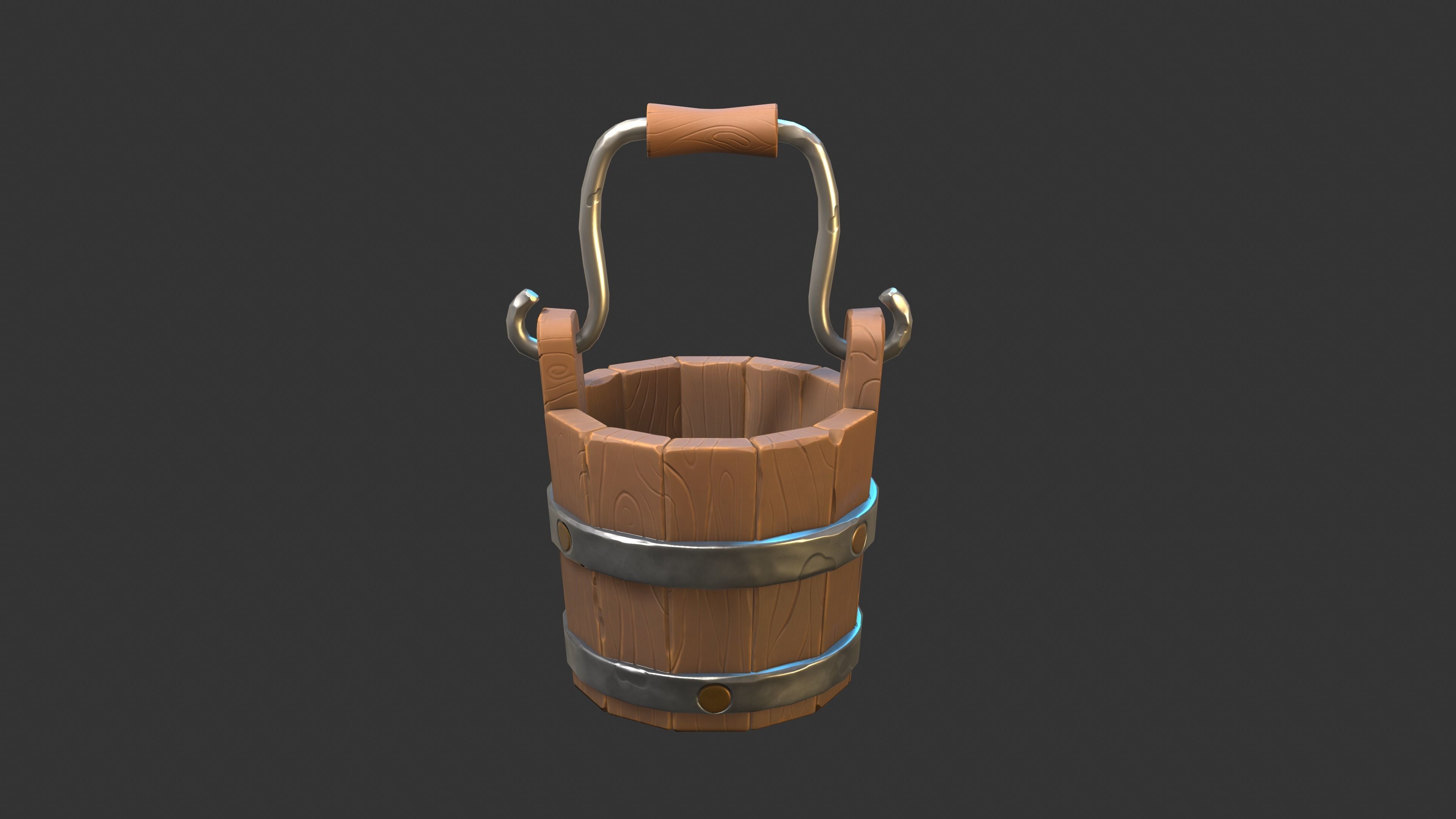 Stylized Garden Pack Low-poly 3D model_6