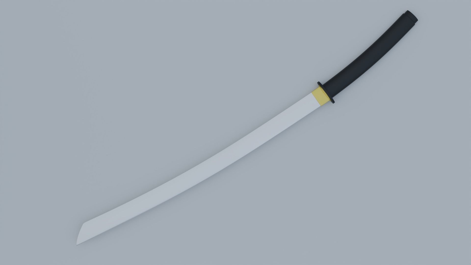 Katana Sword 3D model_12