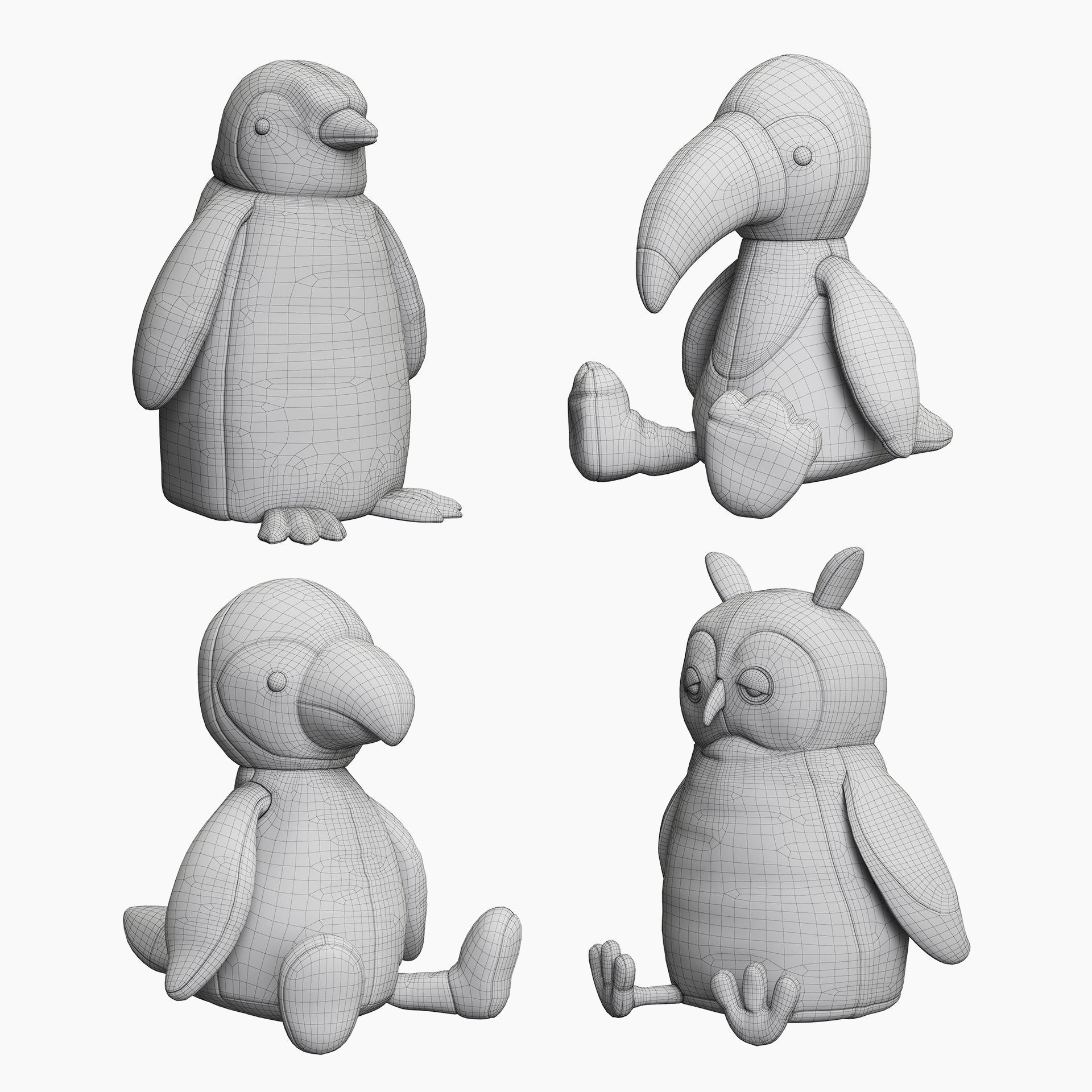 Plush Toys 21 3D model_7