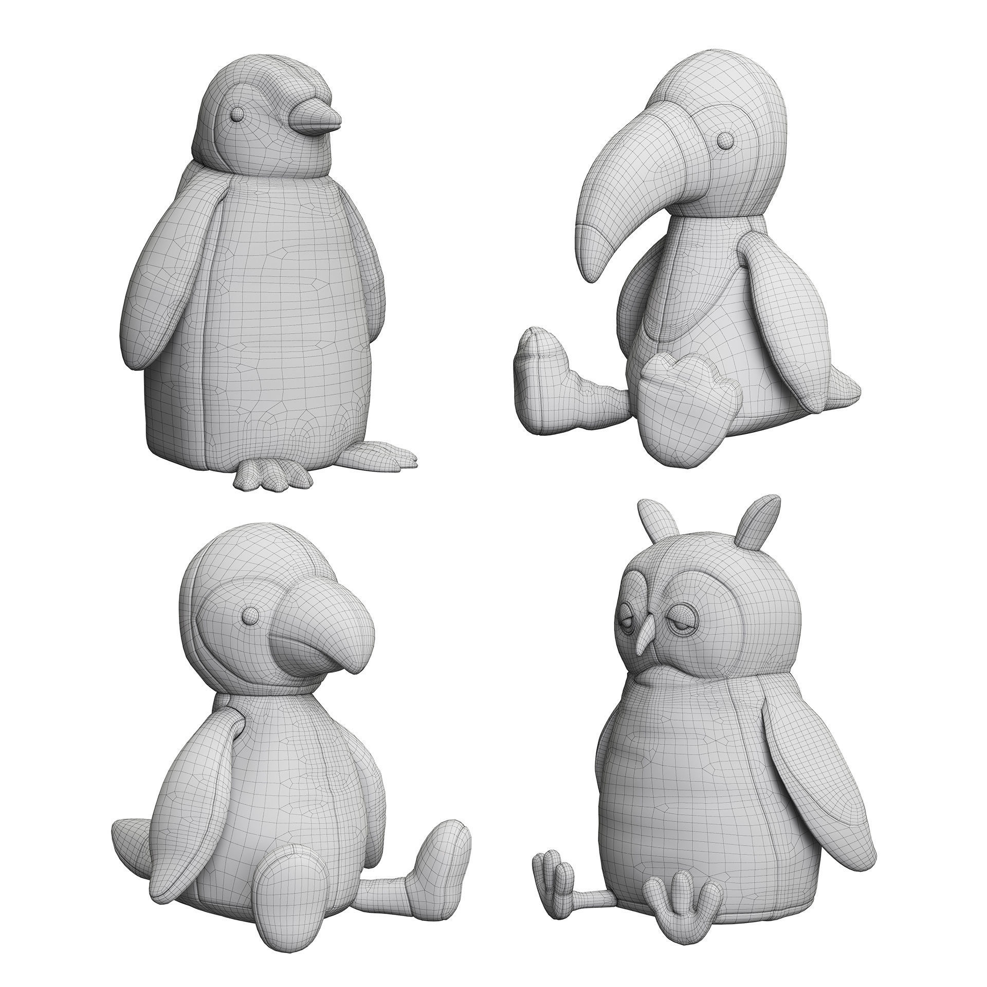 Plush Toys 21 3D model_6