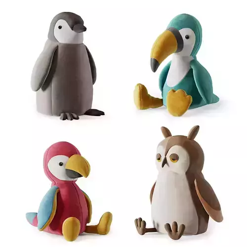 Plush Toys 21 3D model