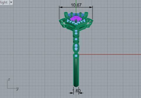 Modest ring 3496 3D print model 3D print model_6