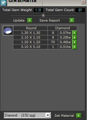 Infinity diamond ring 3497 3D print model 3D print model_8