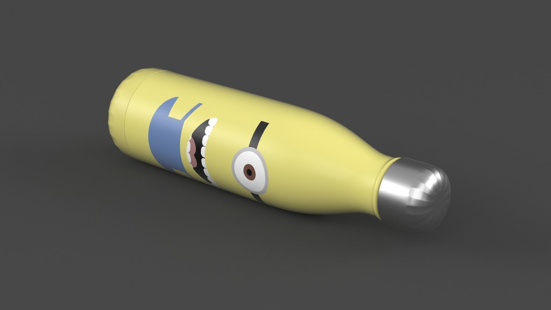 Water Bottle 3D model_4