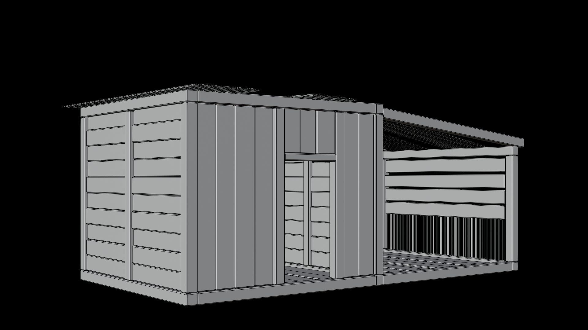 Medieval Houses Pack 66-67-68-69-70 - 4K Textures Game Ready Low-poly 3D model_41