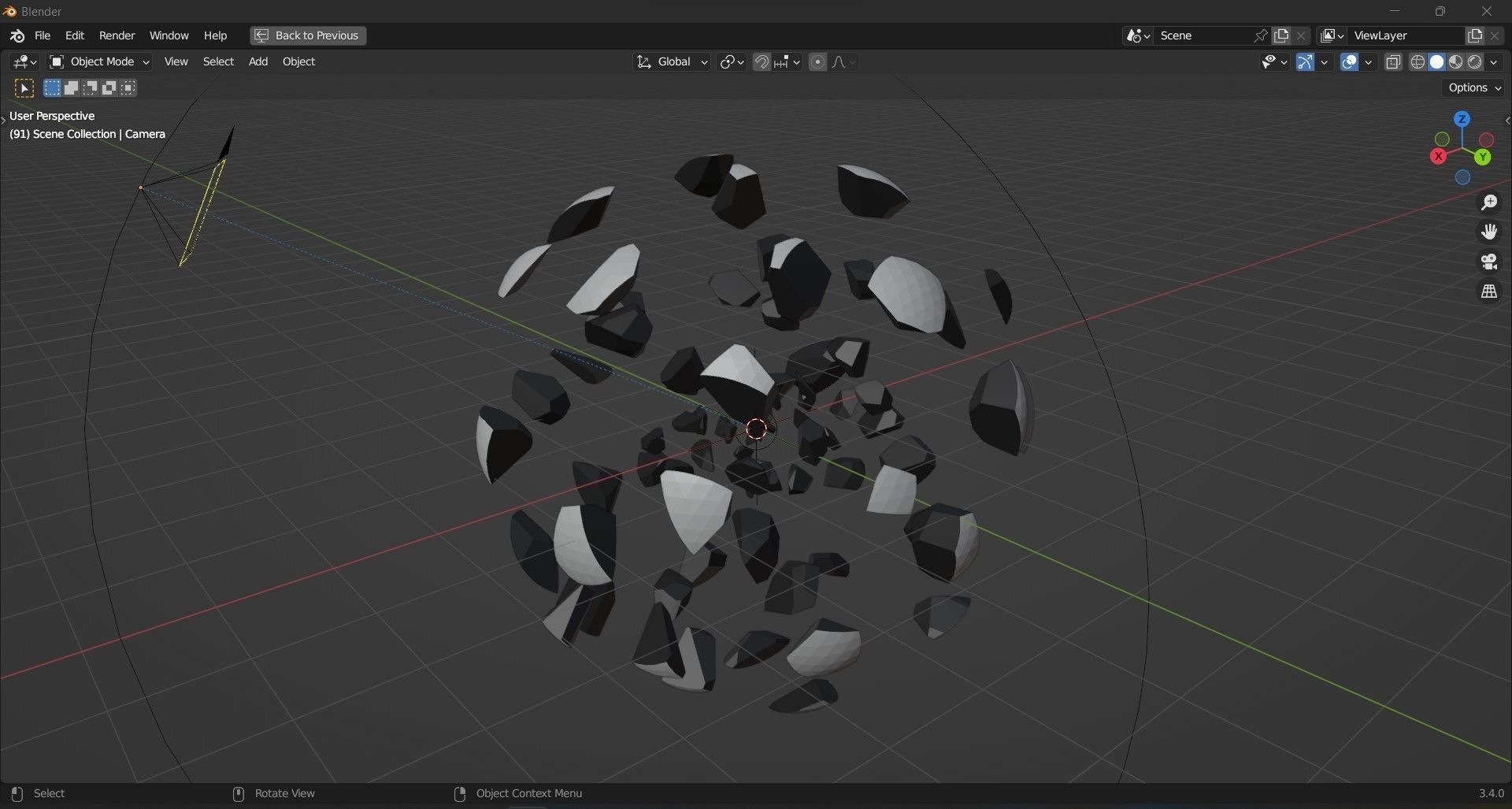 sci-fi 80 rock animation  3D model_8