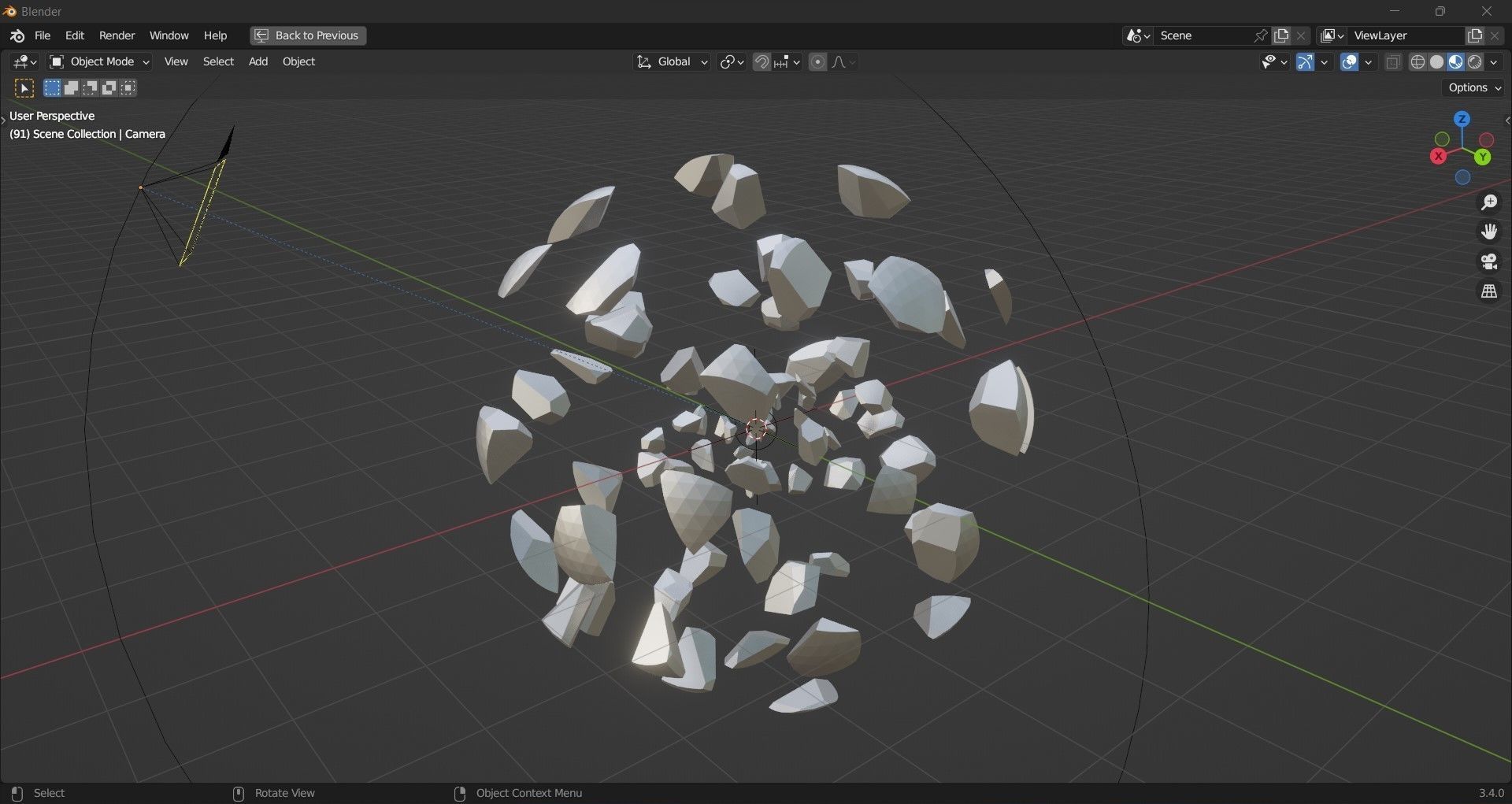 sci-fi 80 rock animation  3D model_9