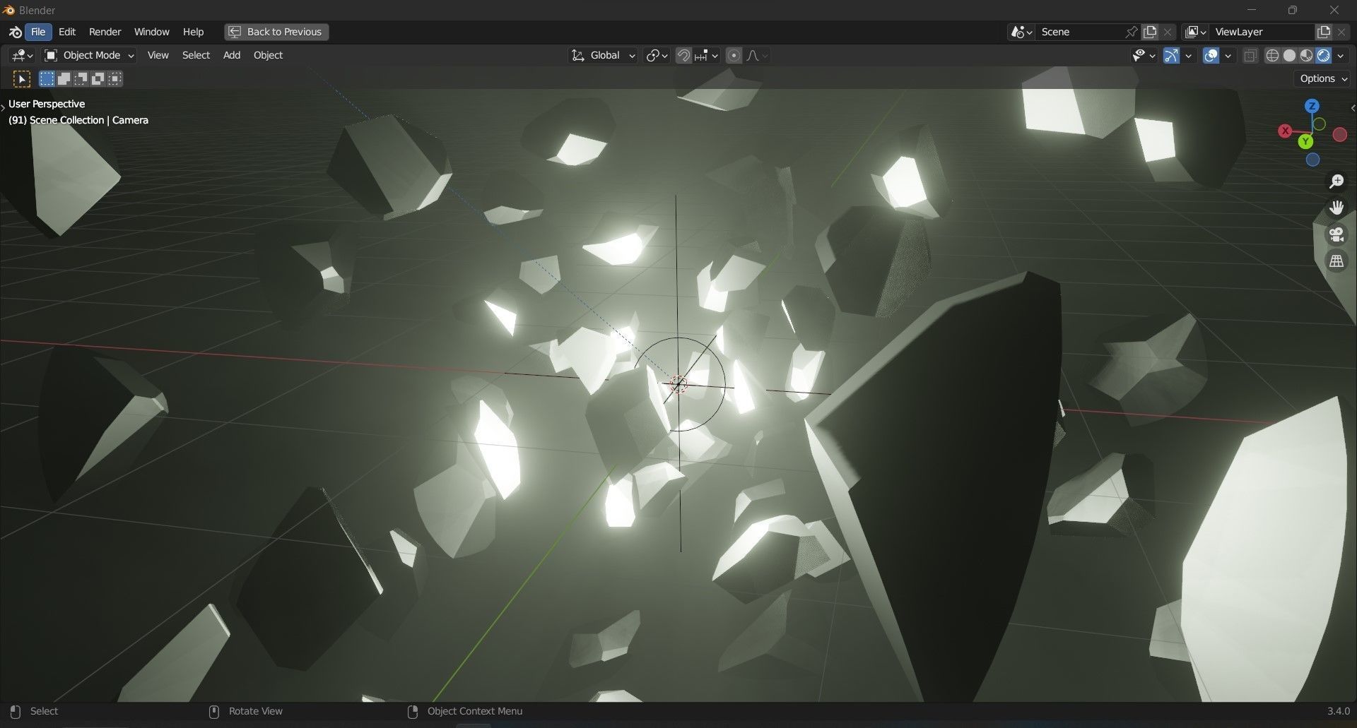 sci-fi 80 rock animation  3D model_4