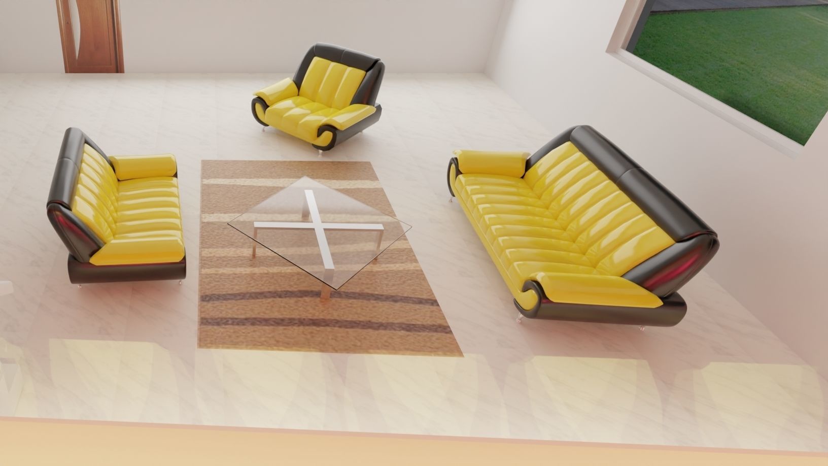 Interior and set Gama 3D model_1