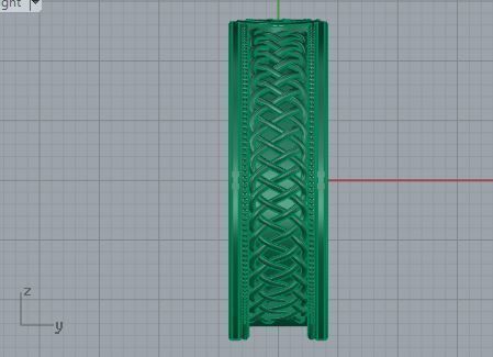 Loyalty ring 3505 3D print model 3D print model_6